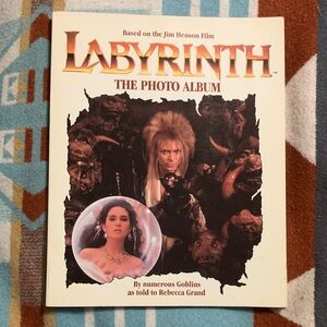 Softcover Photo album of the Jim Henson Film “Labyrinth”